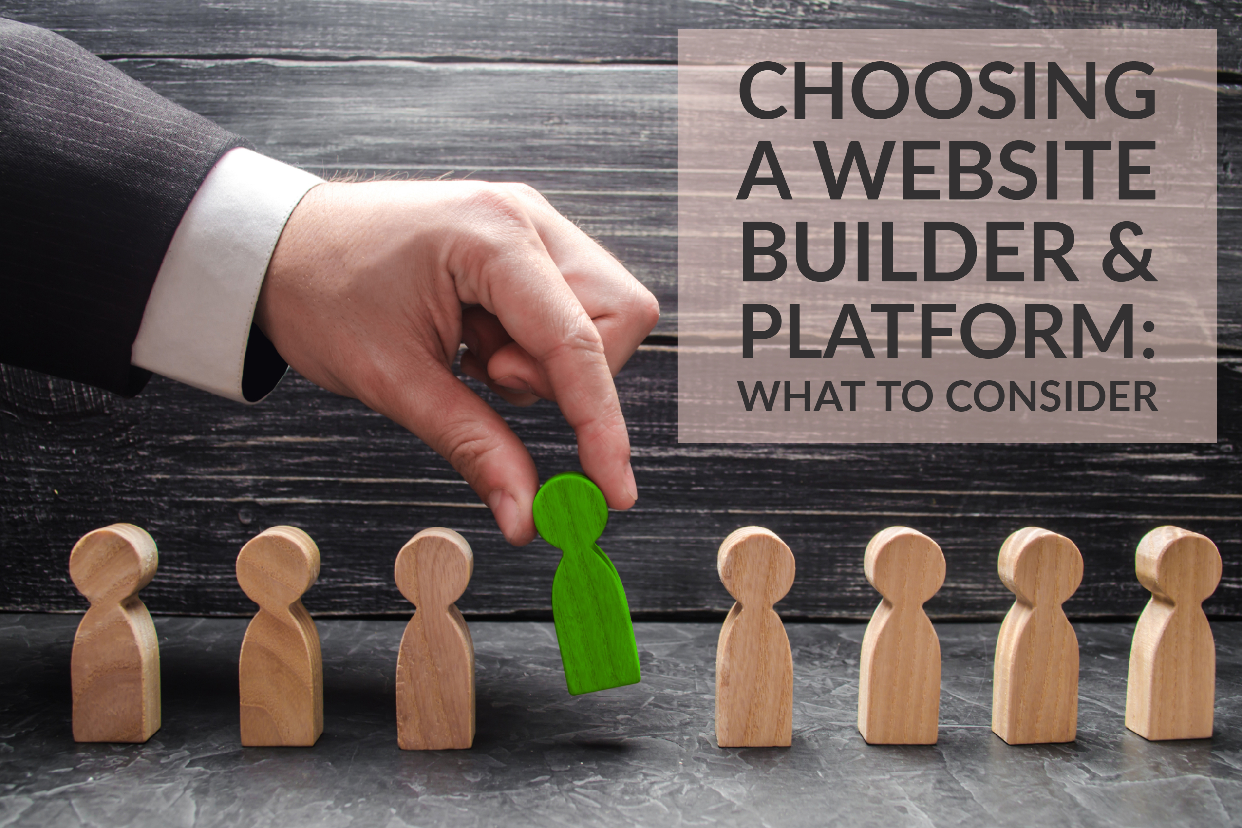 Choosing a website builder platform what to consider